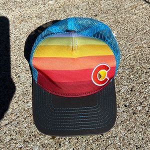 YoColorado Sunset Fader Trucker Hat